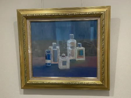 院内に飾られた谷 世志昭院長の絵画