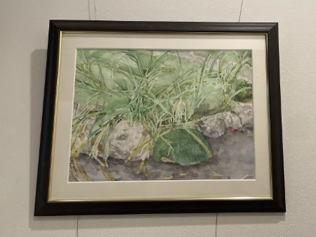 院内に飾られた谷 世志昭院長の絵画